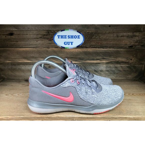Nike Shoes - 🔥🔥WOMEN’S SIZE 8 NIKE FLEX SUPREME TR 6 ATHLETIC SHOES PINK/GRAY 909014-003